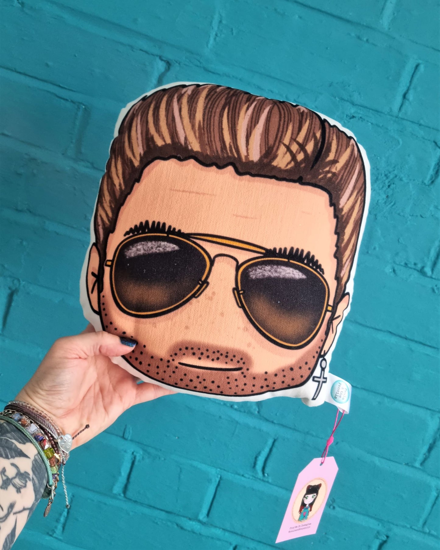 George Michael Face Cushion