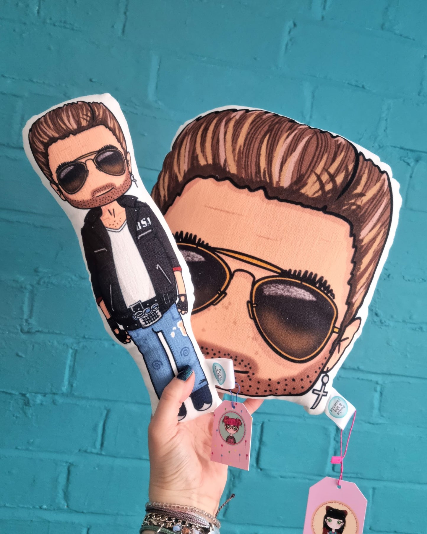 George Michael Face Cushion