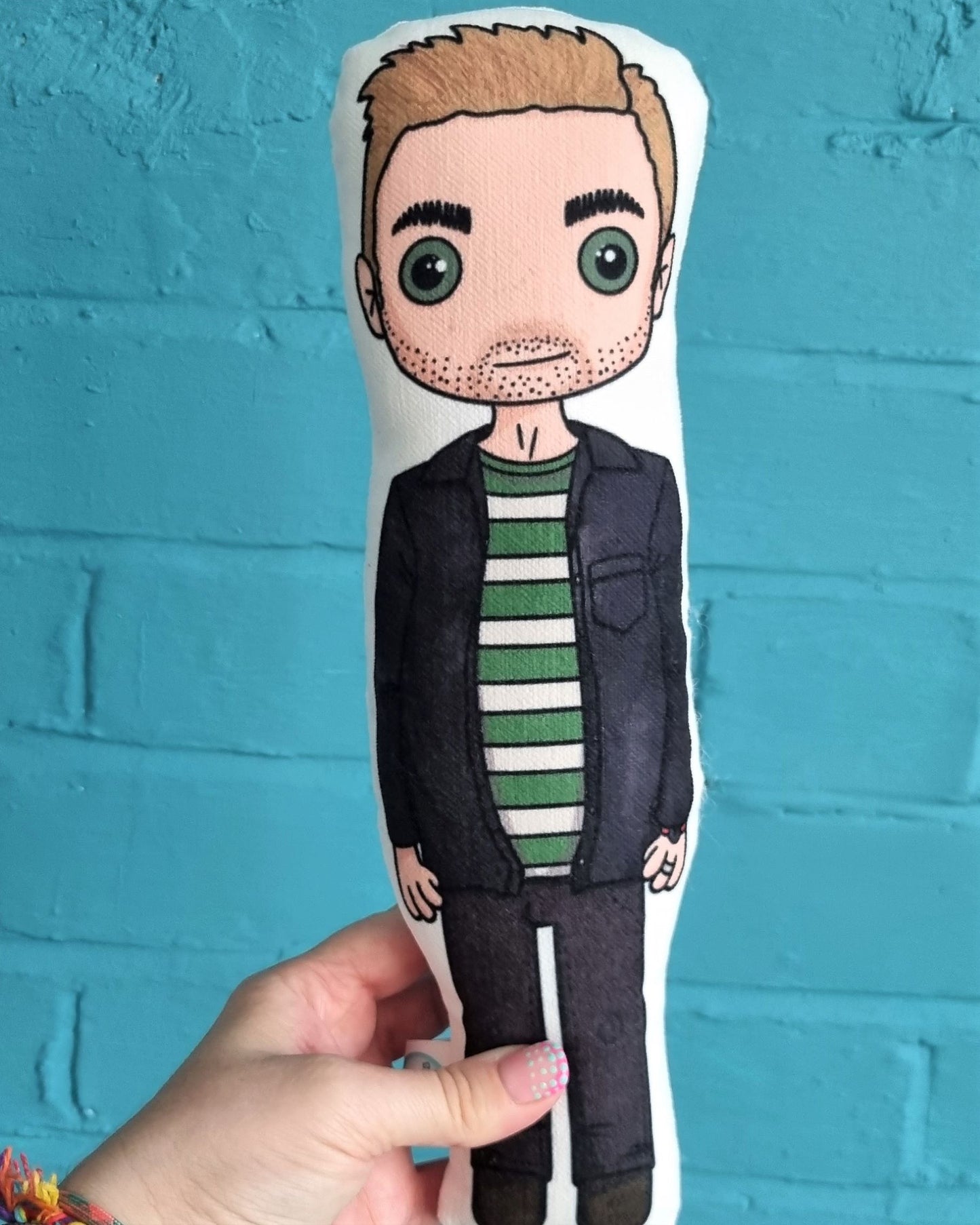 Foo Fighters Inspired Fabric Dolls