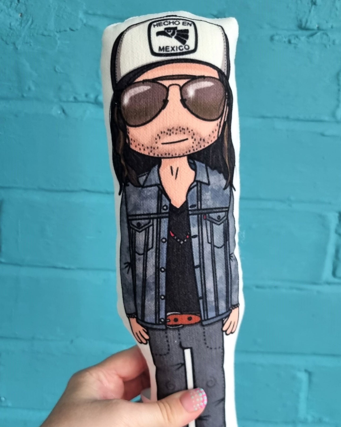 Foo Fighters Inspired Fabric Dolls