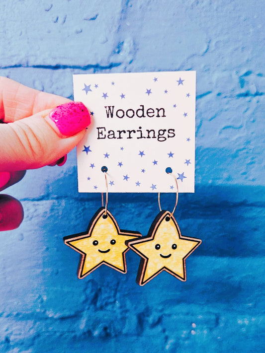 Happy Star Earrings