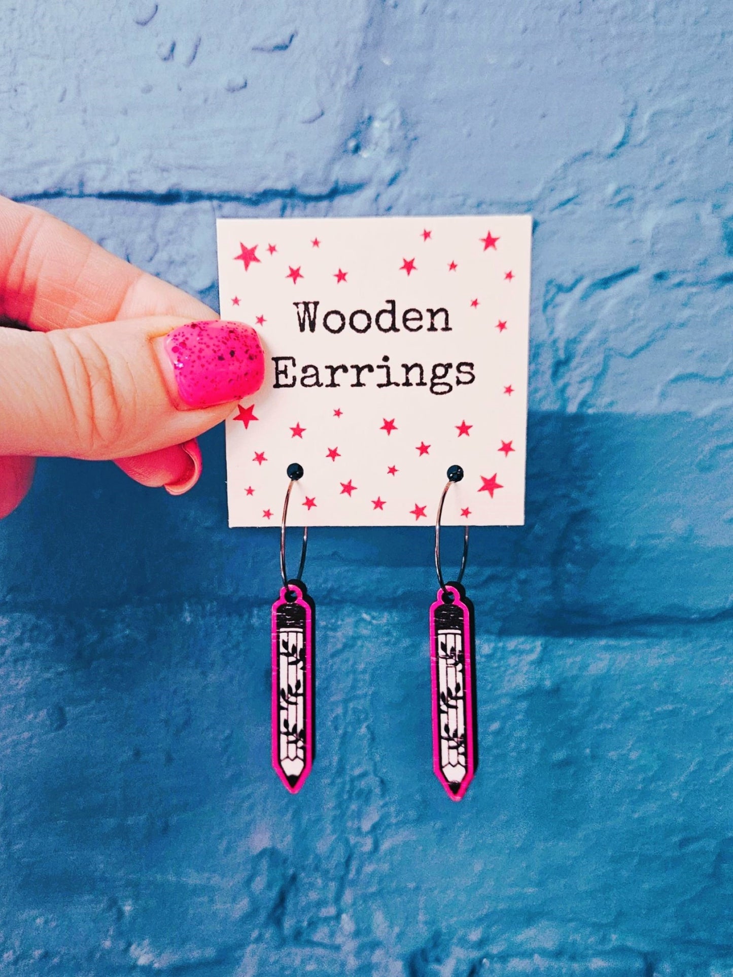 Pencil Earrings