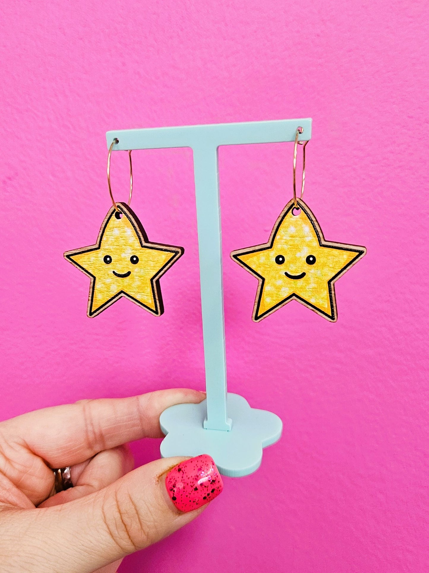 Happy Star Earrings