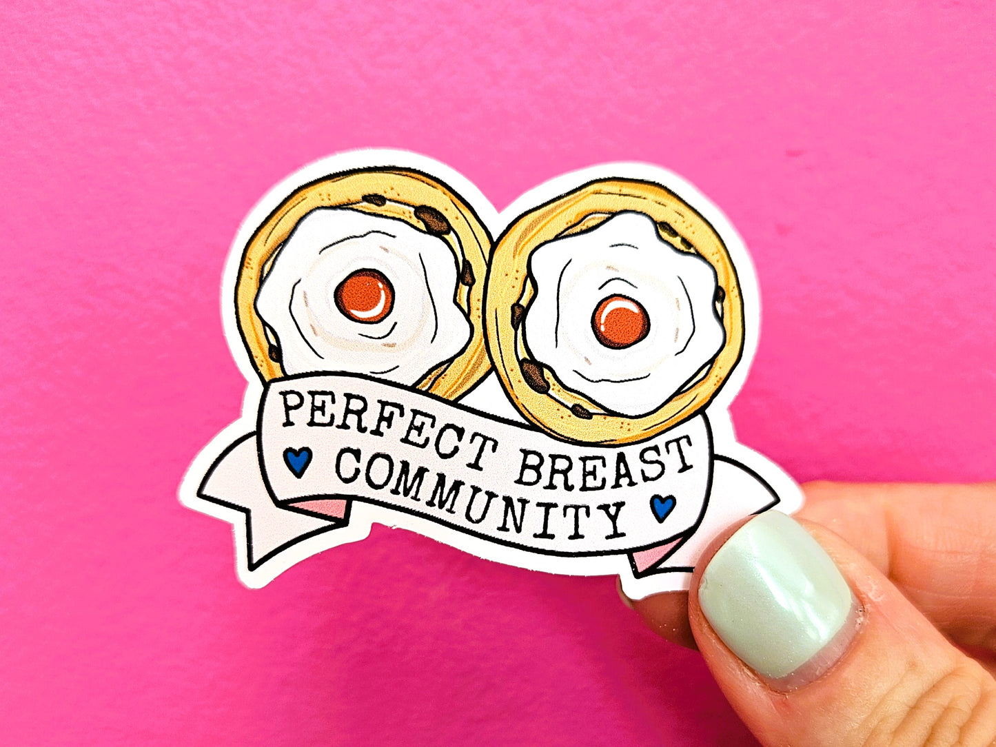 Perfect Breast Community Sticker