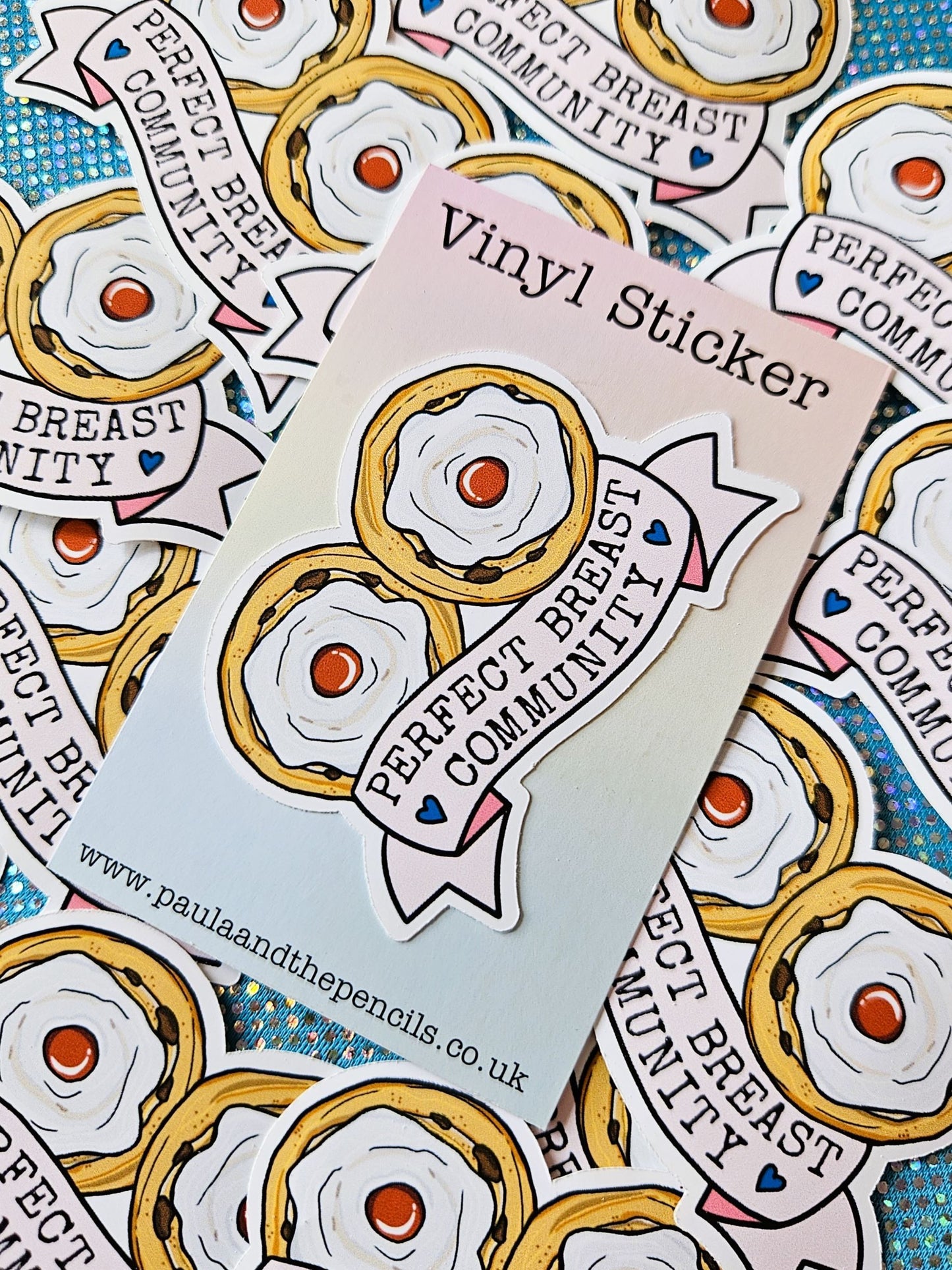 Perfect Breast Community Sticker