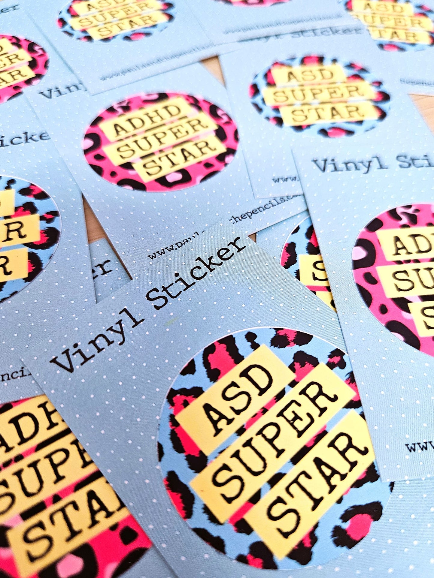 ASD Superstar Sticker