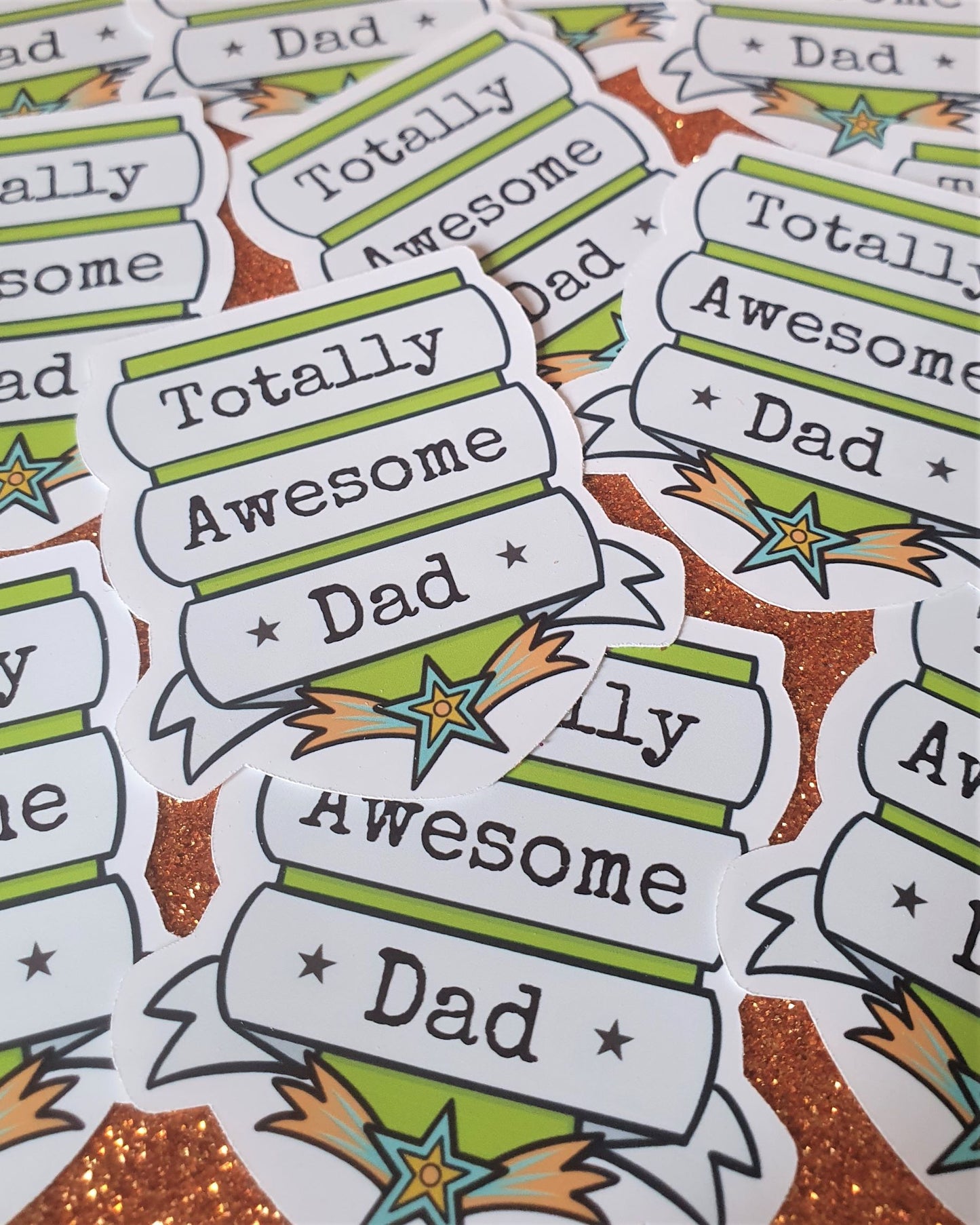 Awesome Dad Sticker