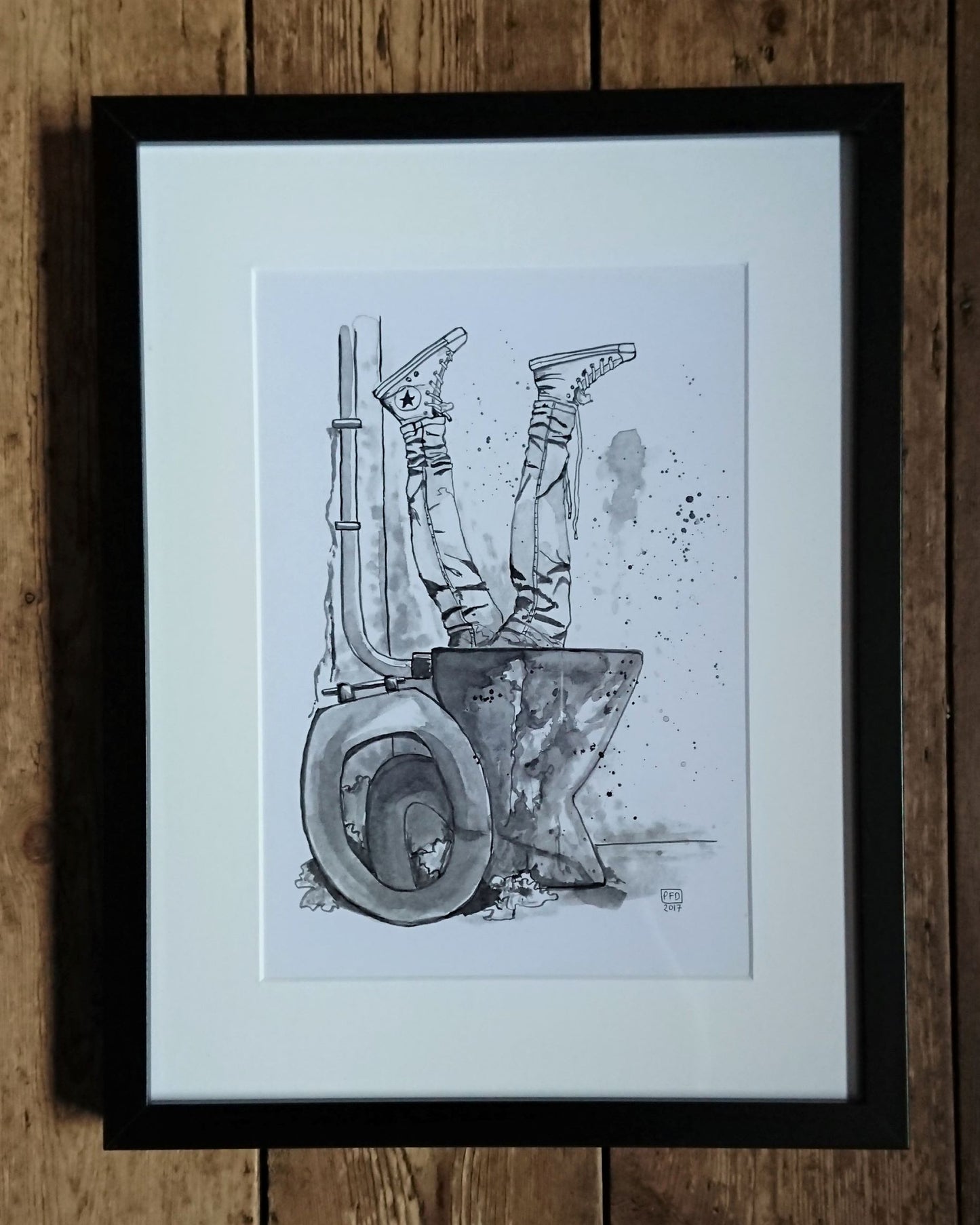 Trainspotting Art Print