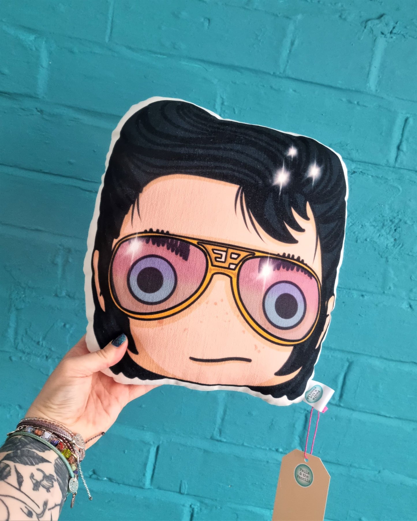 Elvis Presley Face Sticker