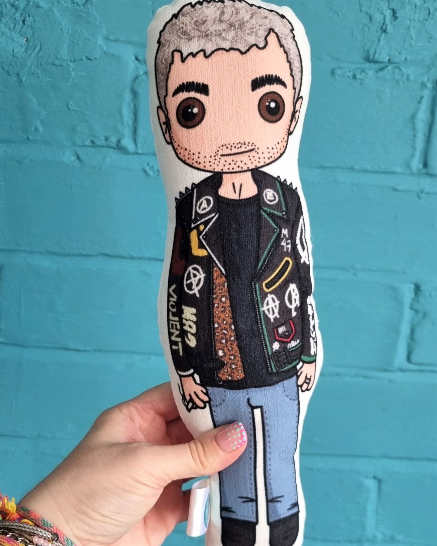 Foo Fighters Inspired Fabric Dolls