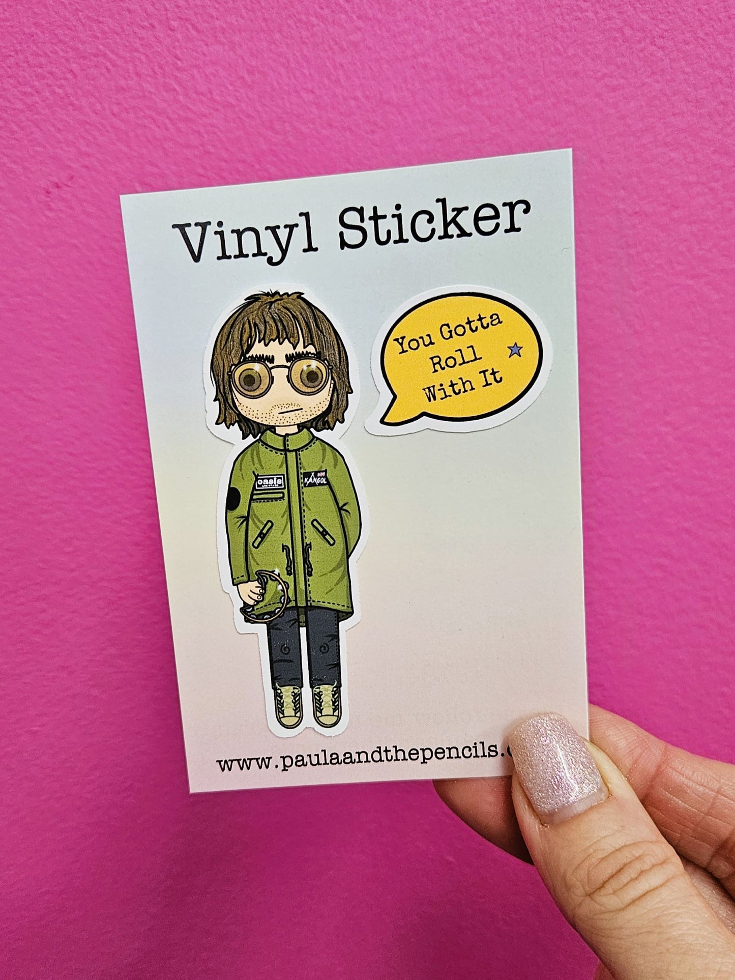 Liam Gallagher Sticker