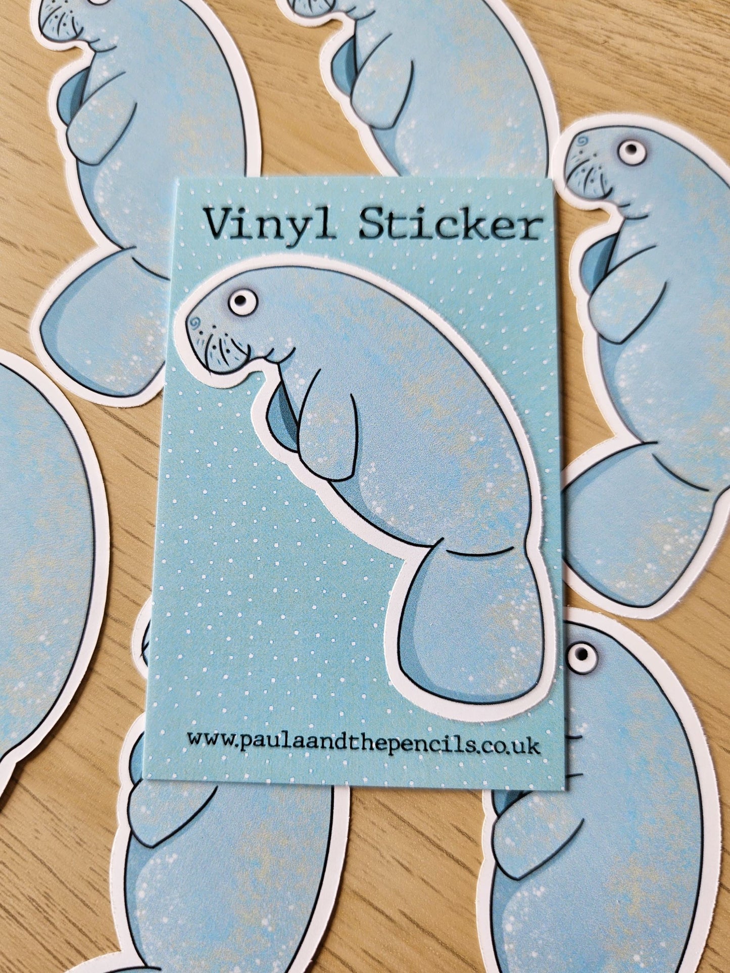 Manatee Sticker