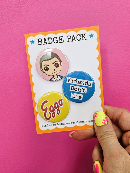 Eleven Badge Pack