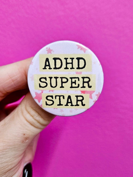 ADHD Superstar Badge