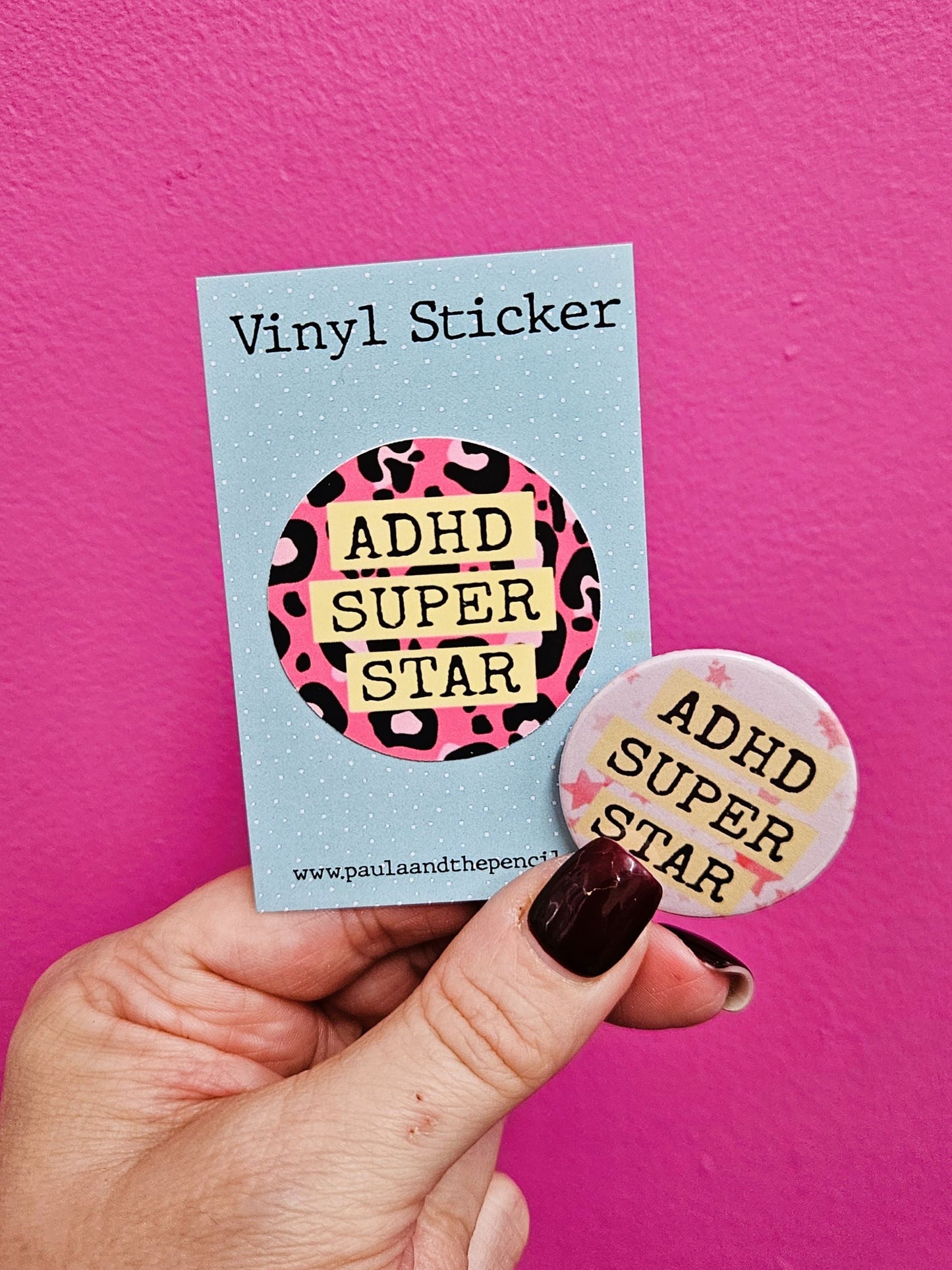 ADHD Superstar Badge