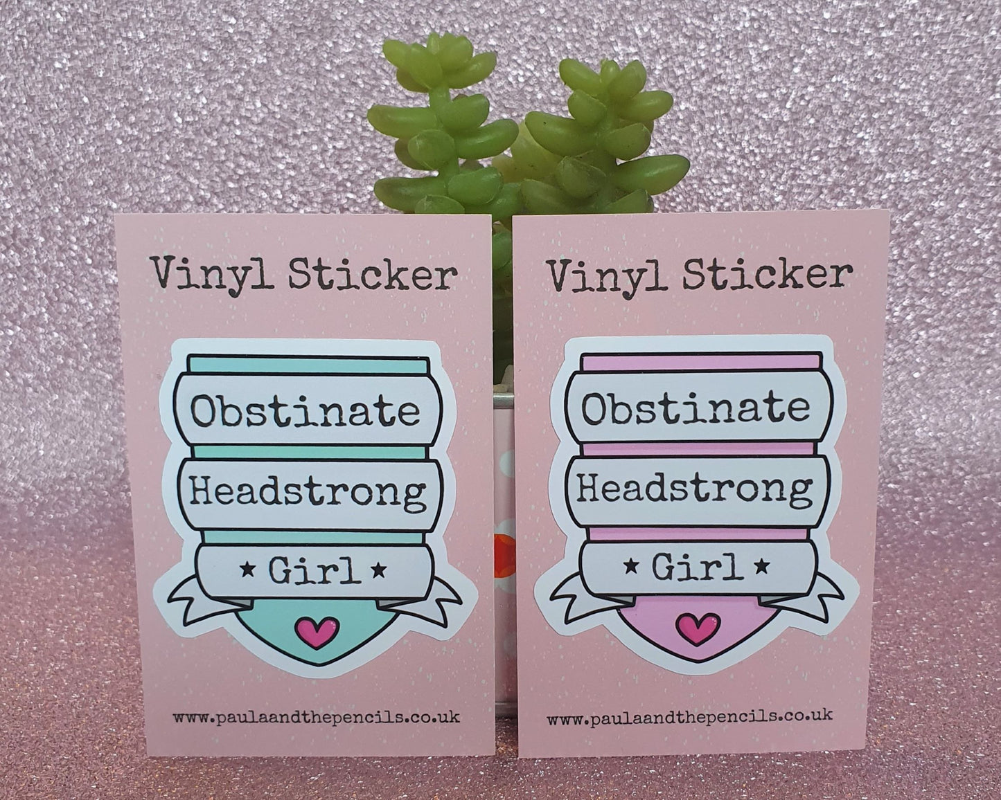 Obstinate Headstrong Girl Sticker