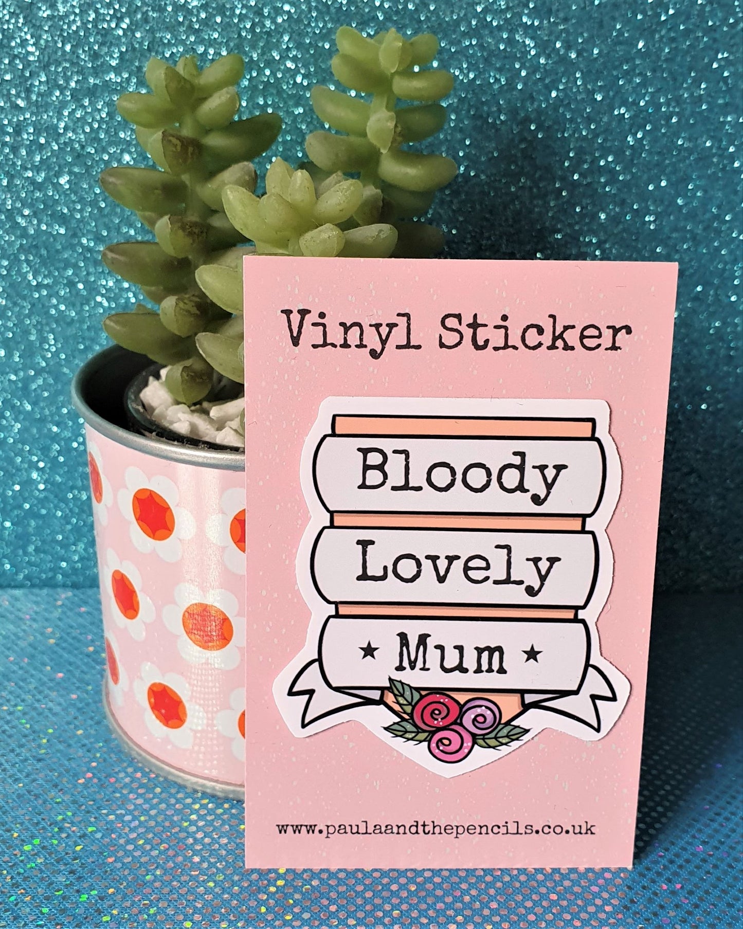 Lovely Mum Sticker