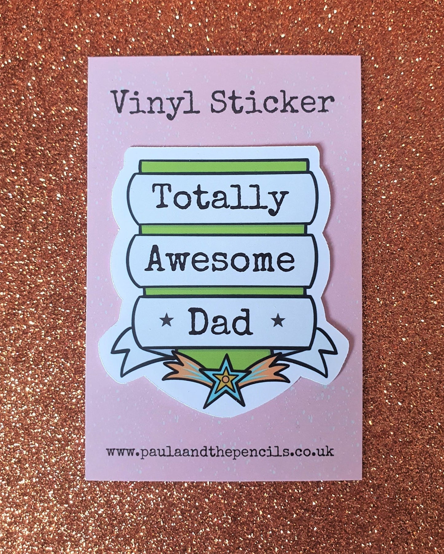Awesome Dad Sticker