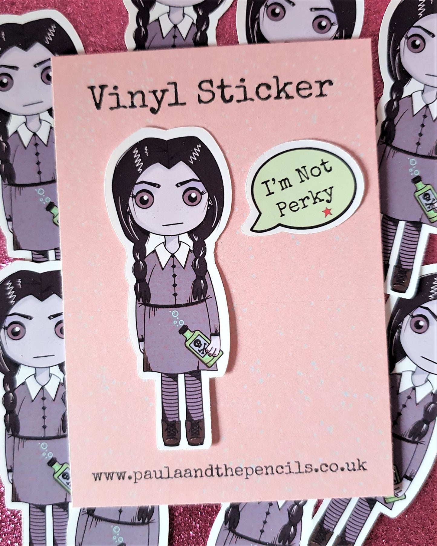 Wednesday Addams Sticker