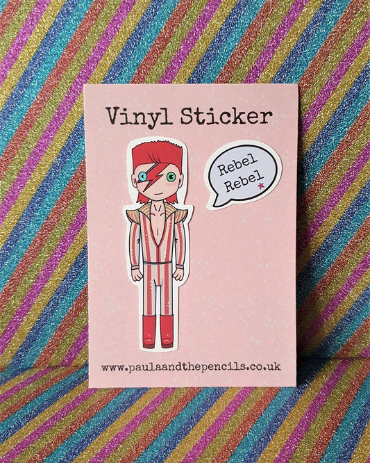 David Bowie Sticker