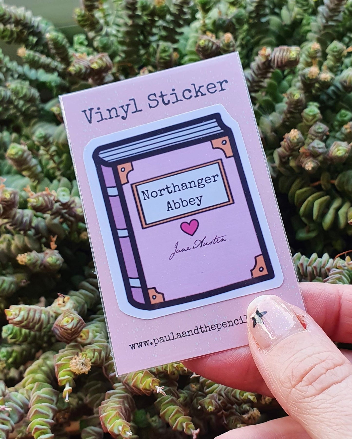 Jane Austen Book Stickers