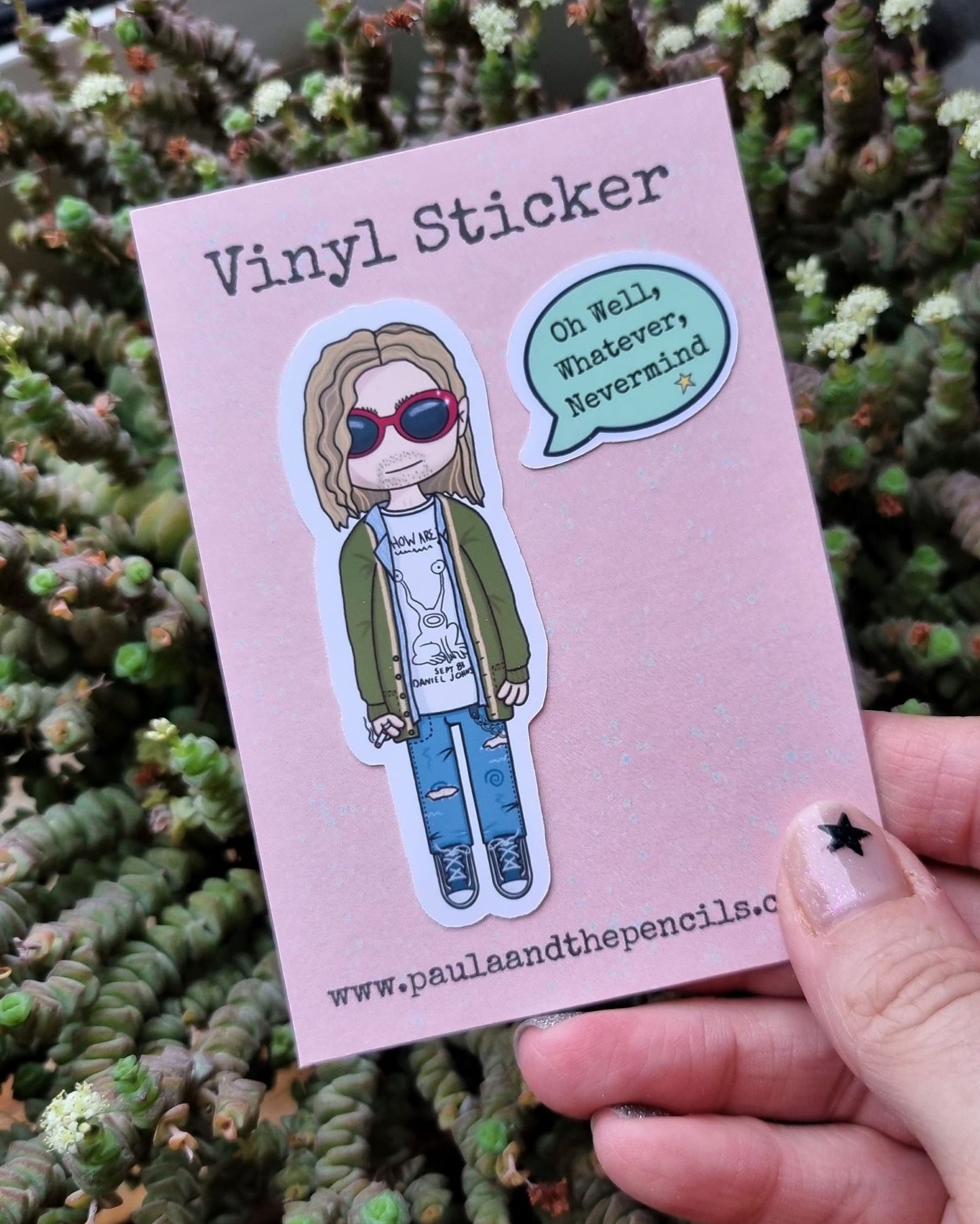 Kurt Cobain Sticker