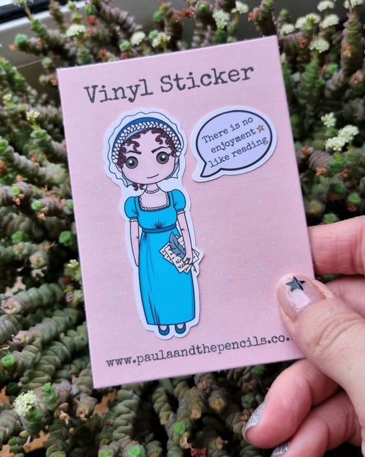 Jane Austen Sticker
