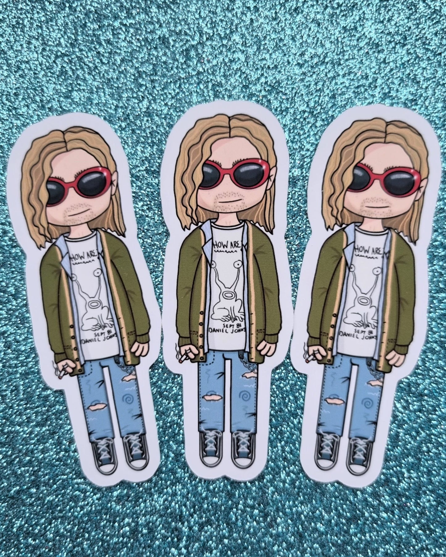 Kurt Cobain Sticker
