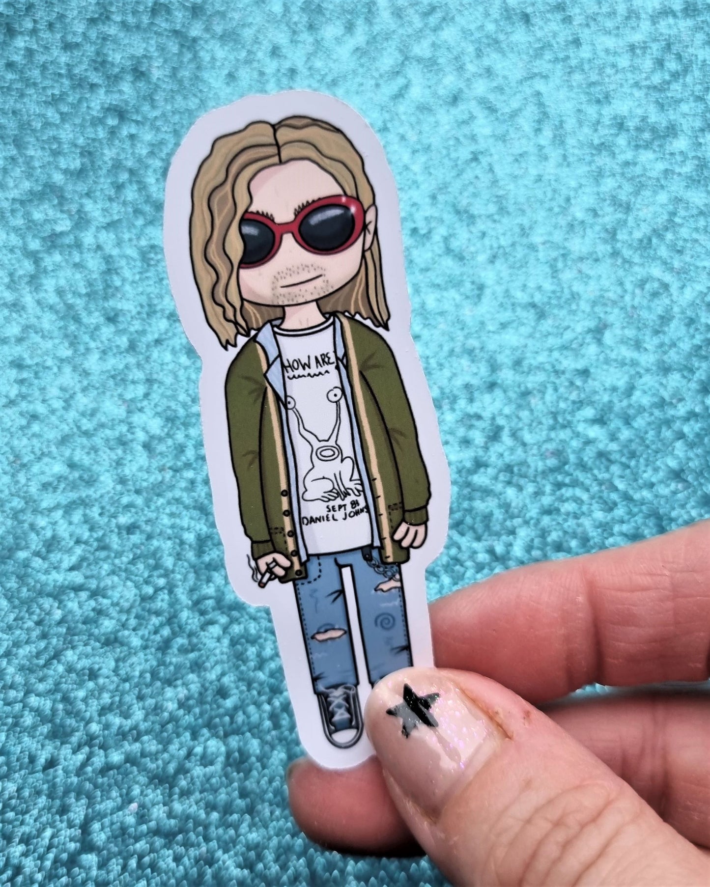 Kurt Cobain Sticker