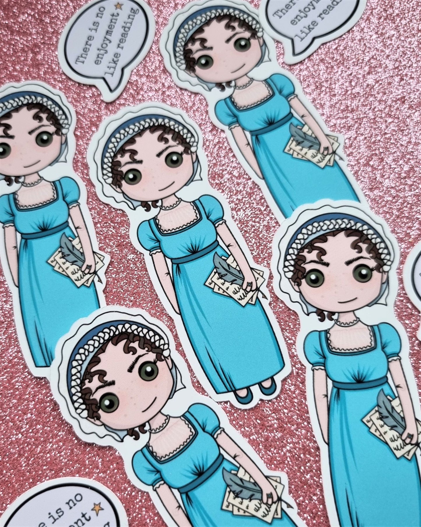 Jane Austen Sticker