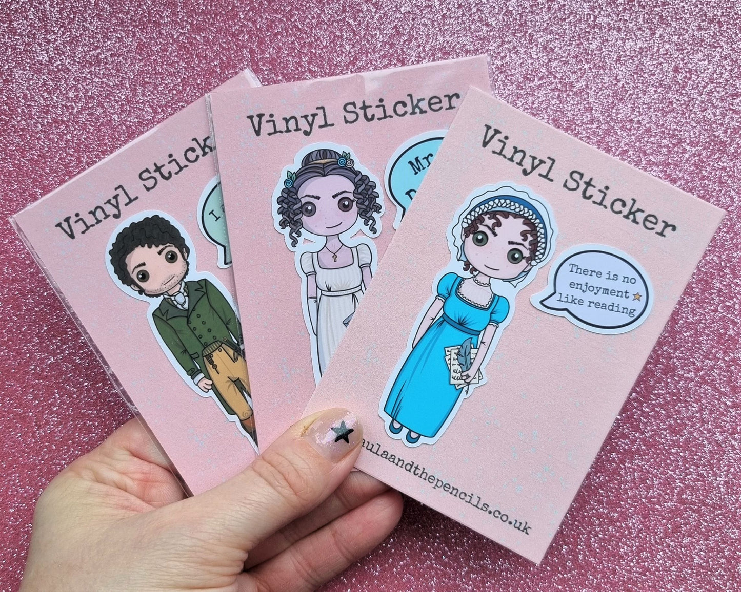 Jane Austen Sticker