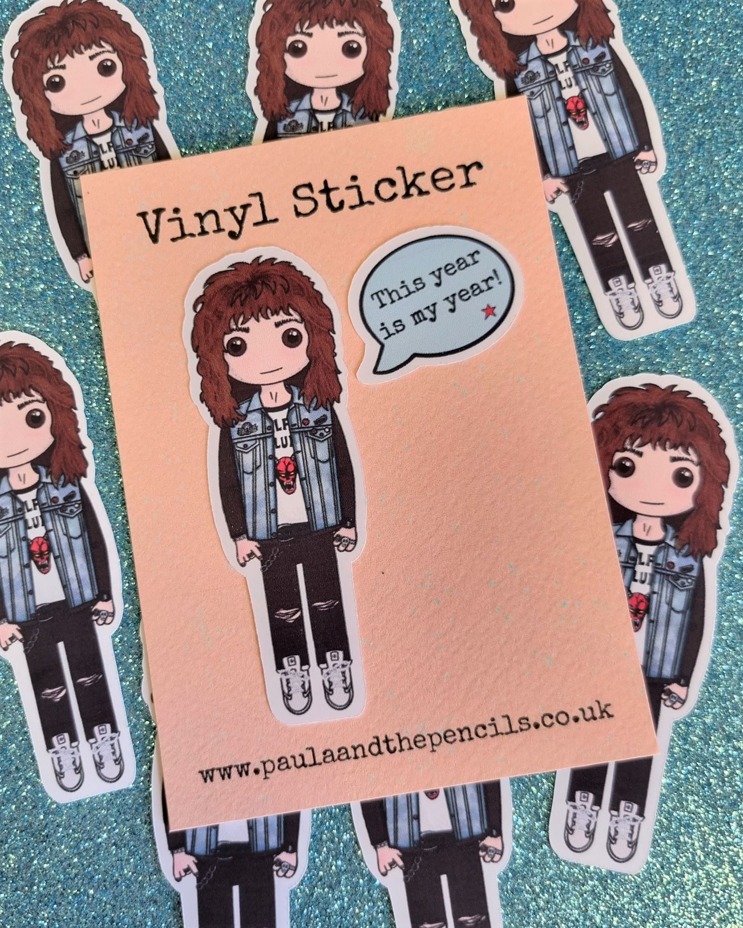 Eddie Munson Sticker