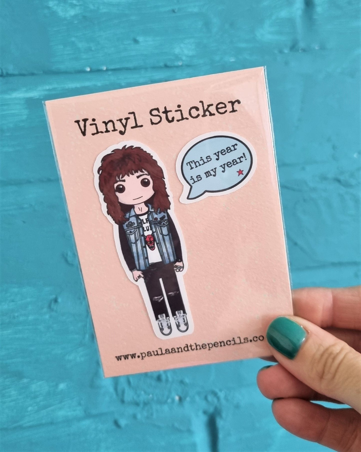 Eddie Munson Sticker