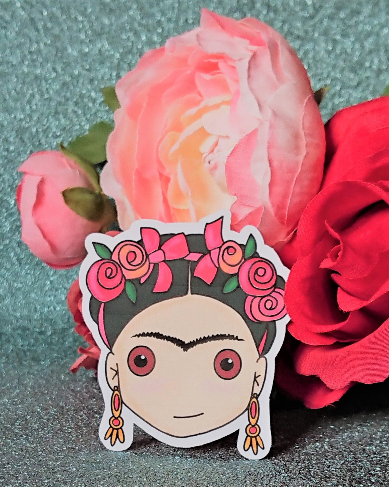 Frida Kahlo Face Sticker