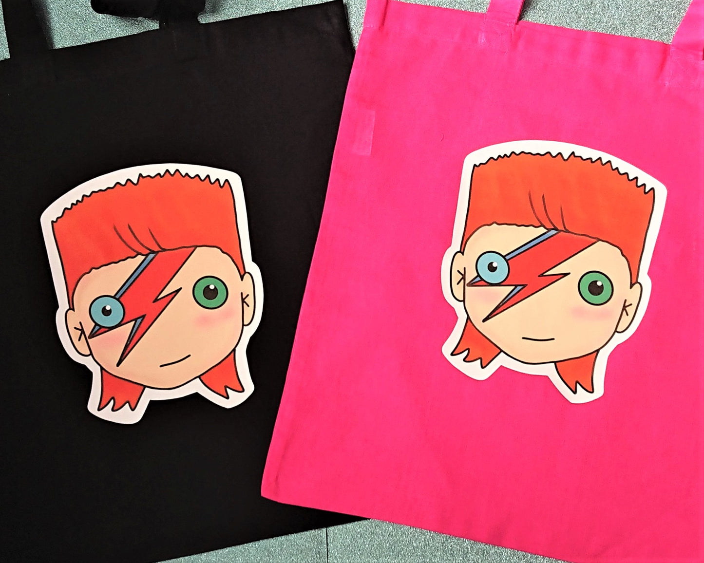 David Bowie Tote Bag