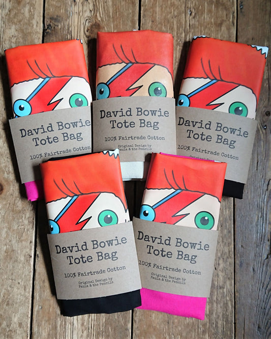 David Bowie Tote Bag