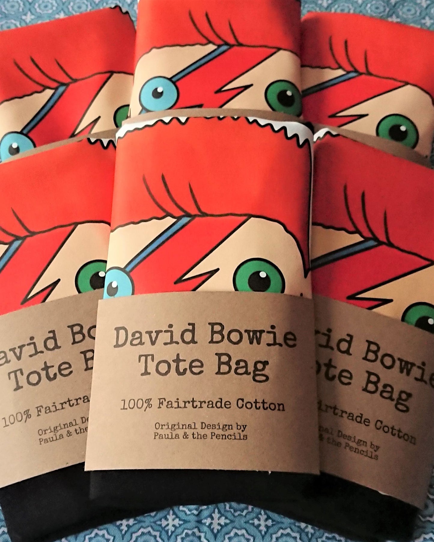 David Bowie Tote Bag