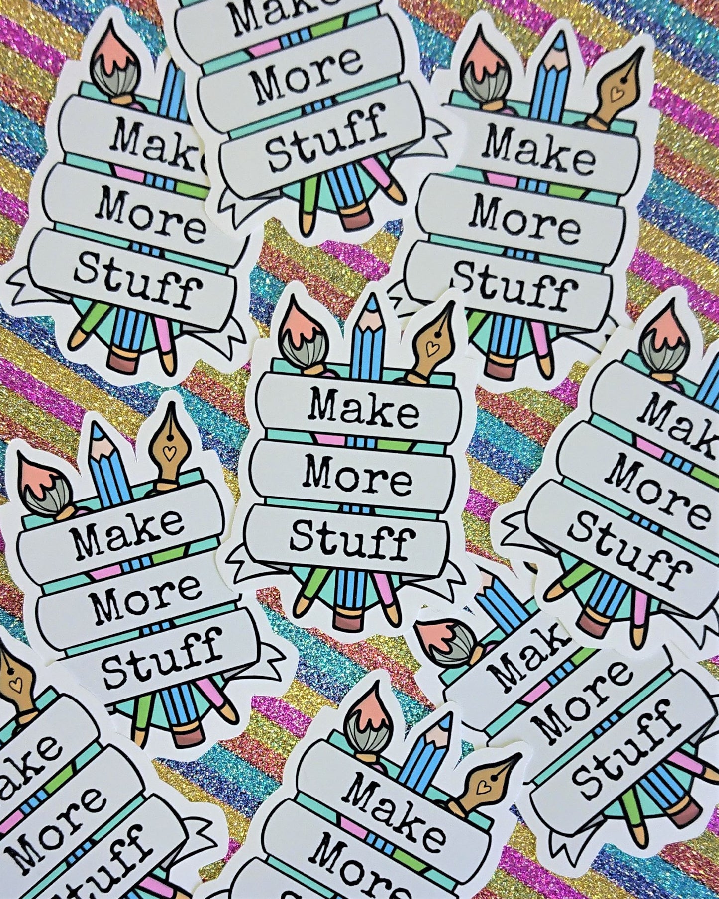 Make More Stuff Sticker