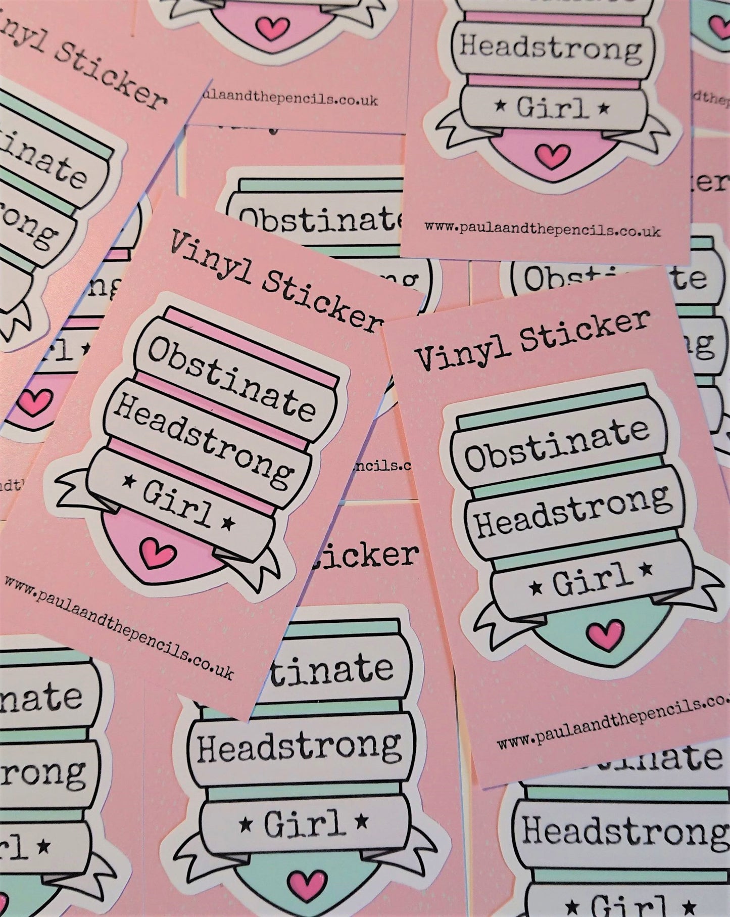 Obstinate Headstrong Girl Sticker